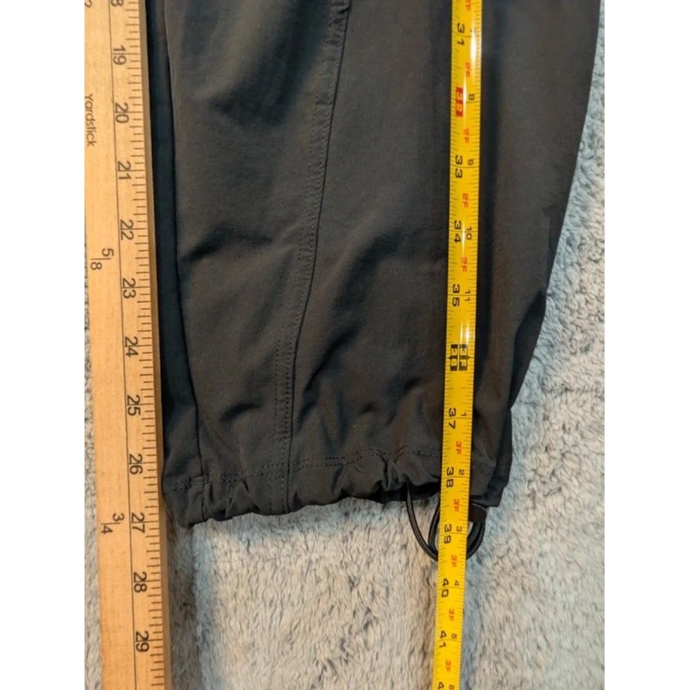 JoyLab ~Black Lightweight High-Rise Cargo Parachute Jogger Pants - Women's Small - Picture 6 of 14